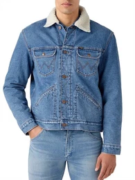 Jeansjacke Regular Fit warm gefttert - 124MJ Sherpa Wranch