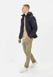 camel active Softshelljacke Funktionsjacke Outdoorjacke Dunkelblau/Hellblau/Beige