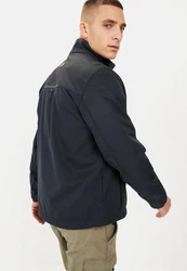 camel active Softshelljacke Funktionsjacke Outdoorjacke Dunkelblau/Hellblau/Beige
