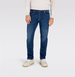 MAC 5-Pocket Jeans ARNE PIPE Weiß/Dunkelblau/Blau