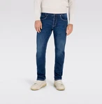 MAC 5-Pocket Jeans ARNE PIPE Weiß/Dunkelblau/Blau