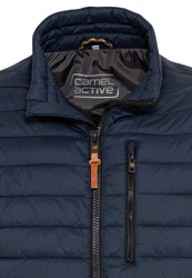 camel active Anorak Regular Fit (1-St) Dunkelblau/Hellblau/Blau