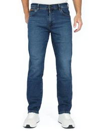 Slim-fit-Jeans schmale, gerade Beinform - Texas Slim Dark Trails
