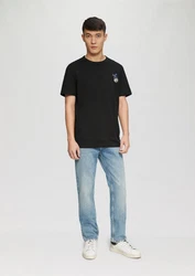 s.Oliver Kurzarmshirt Schwarz