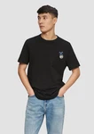 s.Oliver Kurzarmshirt Schwarz