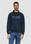 s.Oliver Sweatshirt mit Frontprint und Snood-Kragen Dunkelblau/Hellblau