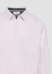 s.Oliver Langarmhemd Regular Fit Lila/Rosa/Fliederfarben