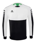 Erima Sweatshirt Six Wings Weiß/Dunkelblau/Orange