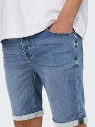 ONLY & SONS Jeansshorts ONSPLY blue denim