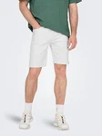 ONLY & SONS Jeansshorts ONSPLY weiß