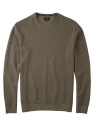 OLYMP Rundhalspullover Strick Casual 