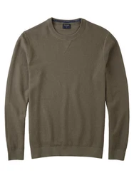 OLYMP Rundhalspullover Strick Casual 