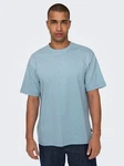 ONLY & SONS T-Shirt ONSFred (1-tlg) Blau/Hellblau/Grau