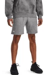 Under Armour Shorts UA Rival Fleece Shorts Dunkelgrau/Grau/Hellgrau/Rot