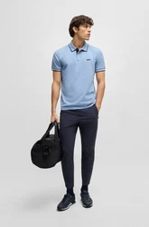 BOSS GREEN Poloshirt Paul mit Polokragen grün
