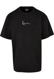 T-Shirt Small Signature White Logo Tee black (1-tlg)