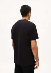ARMEDANGELS T-Shirt MAARKOS Schwarz/Rot/Rosa/Dunkelblau/Gelb