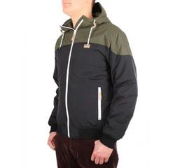iriedaily Jacke Insulaner Jacket Dunkelgrün/Khaki/Grün/Schwarz/Beige