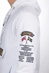 Geographical Norway Kapuzenpullover Herren Hoodie bagymclass Weiß