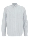 WE Fashion Businesshemd Grau/Hellgrau/Hellblau/Blau