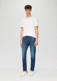 Stoffhose Jeans Nelio / Slim Fit / Mid Rise / Slim Leg Blende