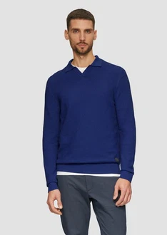 s.Oliver Strickpullover mit Polokragen