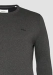 s.Oliver Strickpullover Dunkelgrau/Grau