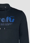 s.Oliver Sweatshirt mit Frontprint Dunkelblau/Hellblau/Blau