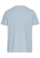 camel active T-Shirt Hellblau/Blau/Grau