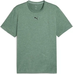 PUMA Kurzarmshirt TAD ESSENTIALS HEATHER CAT Tee grün