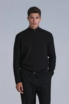 Lufian Strickjacke Force Schwarz