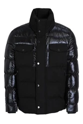 Lufian Winterjacke Genius Schwarz/Rot/Dunkelrot
