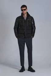 Lufian Winterjacke Genius Schwarz/Rot/Dunkelrot