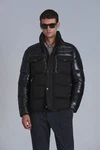 Lufian Winterjacke Genius Schwarz/Rot/Dunkelrot