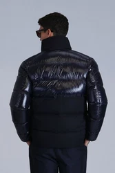 Lufian Winterjacke Genius Dunkelblau/Schwarz/Blau