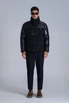 Lufian Winterjacke Genius Dunkelblau/Schwarz/Blau