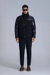 Lufian Winterjacke Genius Dunkelblau/Schwarz/Blau