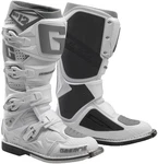 Gaerne SG-12 Motocross Stiefel Grau/Weiß/Beige