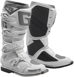 Gaerne SG-12 Motocross Stiefel Grau/Weiß/Beige