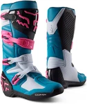 Fox Comp Motocross Stiefel Rosa/Hellblau Fox Comp Motocross Stiefel Rosa/Hellblau