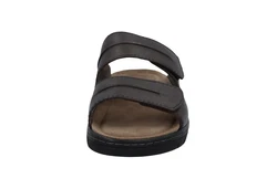 Solidus Natura Sandale Pantolette Sandalette Dunkelbraun/Braun/Schwarz