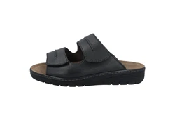 Solidus Natura Sandale Pantolette Sandalette Schwarz