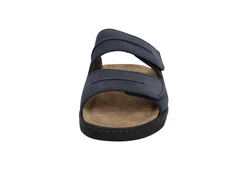 Solidus Natura Sandale Pantolette Sandalette Dunkelblau/Blau/Hellblau