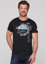 T-Shirt mit Wording-Prints