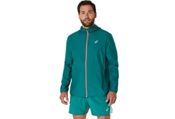 Asics Laufjacke CORE JACKET Türkis/Grün/Dunkelgrün