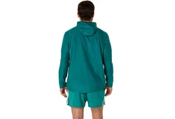 Asics Laufjacke CORE JACKET Türkis/Grün/Dunkelgrün