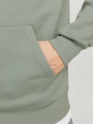 JACK & JONES Sweatshirt 'JJEStar' pastellgrün/weiß
