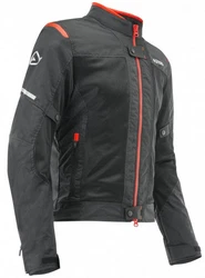 Acerbis Motorradjacke Ramsey Vented Rot/Schwarz/Grau/Dunkelgrau