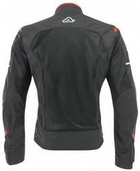 Acerbis Motorradjacke Ramsey Vented Rot/Schwarz/Grau/Dunkelgrau