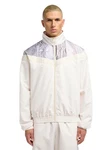 CARLO COLUCCI Sweatjacke Drassi Weiß/Beige/Creme/Orange